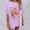 Light Purple, variant on Graphic Tees for Women T-Shirts Women's Oversized Top Loose Short Sleeve T Shirt Style for Everyday Comfort and Casual Blue XL