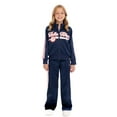 thumbnail image 5 of Wonder Nation Hello Kitty Girls Graphic Track Pants, Sizes 4-18, 5 of 10