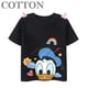 thumbnail image 3 of Camiseta de algodón de manga corta para niños y niñas, de marca, informal, a la moda, con estampado de dibujos animados de Disney Mickey Mouse, 3 of 5
