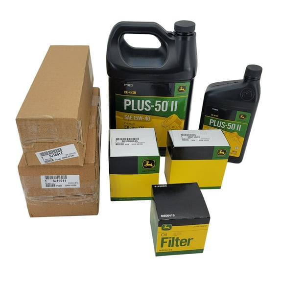 John Deere Original Equipment Filter Pak with Oil Kit - SJ16911A