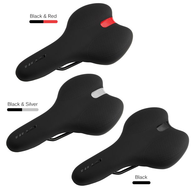 Selle Vélo Large Selle Vélo Confort Mousse Mémoire Siège Large