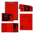 thumbnail image 2 of Astrobrights Color Paper, 8.5” x 11”, 24 lb/89 gsm, Re-Entry Red, 500 Sheets (22551), 2 of 4