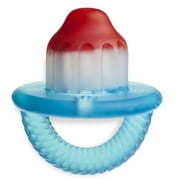 Itzy Ritzy Unisex Teensy Teether - Hero Pop Red, White, and Blue