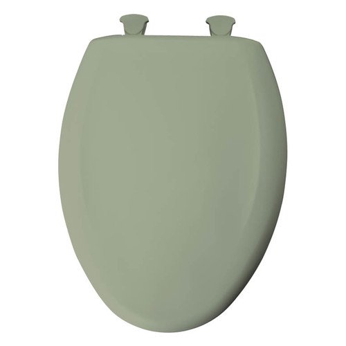 Bemis 1200SLOWT Lift-Off Plastic Elongated Slow-Close Toilet Seat ...