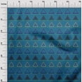 thumbnail image 3 of oneOone Cotton Cambric Royal Blue Fabric Geometric Craft Projects Decor Fabric Printed By The Yard 56 Inch Wide, 3 of 4