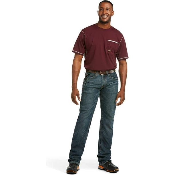 Ariat rebar m5 slim straight jeans 2025