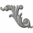 thumbnail image 2 of Ekena Millwork ONL15X07LO-L 15.75 In. H X 7.12 In. W Architectural accent - Loera Scroll Onlay- Left, 2 of 4
