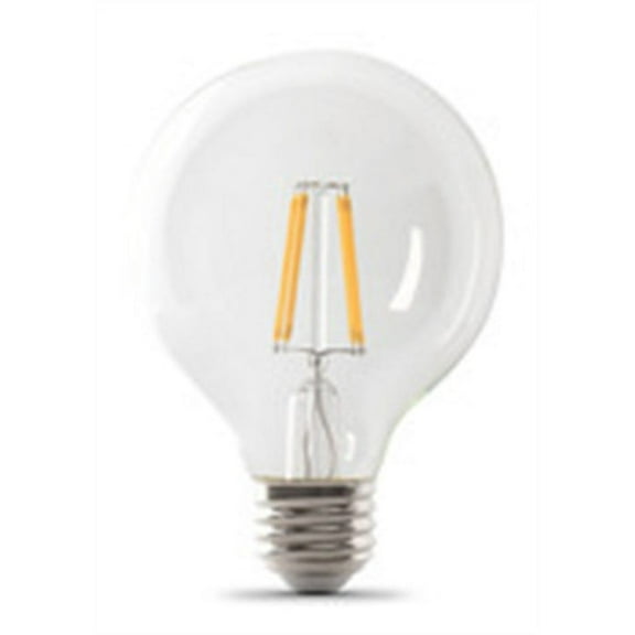 Feit Electric Bpg2540927cafil 3.8 Watt E26 G25 Clear Soft White Led Dimmable Light Bulb