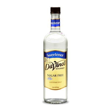 - DaVinci Gourmet Sugar Free Syrup, Sugar Free Sweetener, 750ml