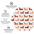 thumbnail image 3 of Vsdgher Dachshund Walking Leather Coasters for Drinks, Durable Drink Coasters 4 Set for Tabletop Protection, Luxurious Home Décor and Housewarming Gift ( {designName})Hexagon, 3 of 6