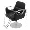 thumbnail image 2 of Salon Chairs for Hair Stylist Adjustable Hair Salon Chair Rotating Barber Chair, 2 of 16