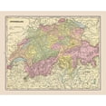 thumbnail image 3 of Cram 14x12 Black Modern Framed Museum Art Print Titled - Switzerland - Cram 1892, 3 of 5