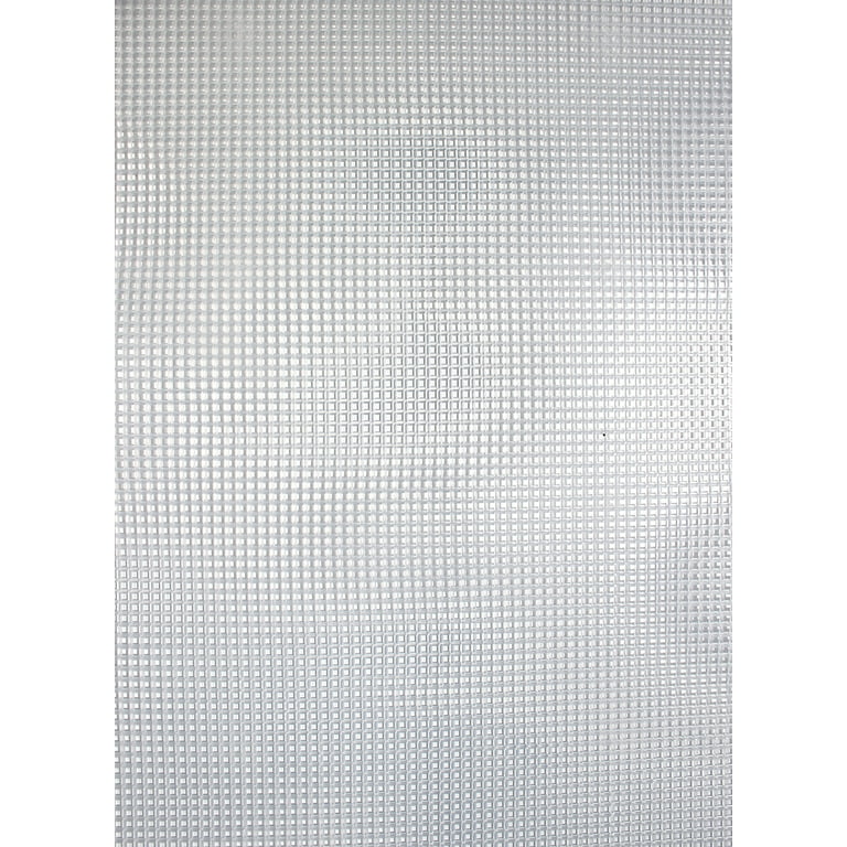 7 Mesh Count Clear Plastic Canvas Large Artist Sheets 13-5/8 x 22-5/8 (6  Sheets)