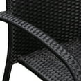 thumbnail image 6 of Balkene Home Morgan Outdoor Wicker Chair - Set of 4 - Black, 6 of 11
