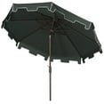 thumbnail image 1 of Safavieh Collection Extérieure Zimmerman Parasol de Marché à Manivelle avec Rabat, 1 of 4