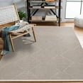 thumbnail image 4 of Beige Geometric Area Rugs for Living Room Washable Rugs Boho Moroccan Area Rug Soft Neutral Geometric Bohemian Carpet Distressed Indoor Rug for Bedroom Dining Room Office Foldable Nonslip Rug, 4 of 9