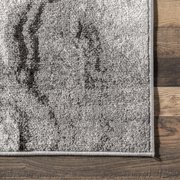 nuLOOM Remona Modern Abstract Area Rug, 4' x 6', Remona Grey