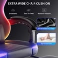 thumbnail image 3 of LaoGeoRon LED Gaming Chairs for Adult with Footrest, RGB Ergonomic Gaming Chair with Lights, Headrest, Lumbar Support, Wide Gamer Chair, 3 of 9