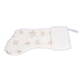 thumbnail image 4 of Fyydes Christmas Pendant,Polyester Stocking,Polyester Christmas Stocking Pendant with Embroidery Snowflake Pattern Xmas Tree Decoration Ornament, 4 of 8