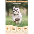 thumbnail image 3 of Bola para masticar huesos indestructibles Pet Toy Moonorange de 7.3 pulgadas, blanca, 3 of 6