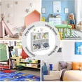 thumbnail image 5 of Kids Toy Storage Organizer with 3 Movable Drawers, 3 Tier Children Bookcase and Bookshelf, 7 Cubby Toy Storage Cabinet, Toy Shelf for Playroom, Bedroom, Living Room, Nursery, 5 of 6