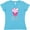 Aqua, variant on Inktastic Sweetheart-valentine Lollipop Women's V-Neck T-Shirt