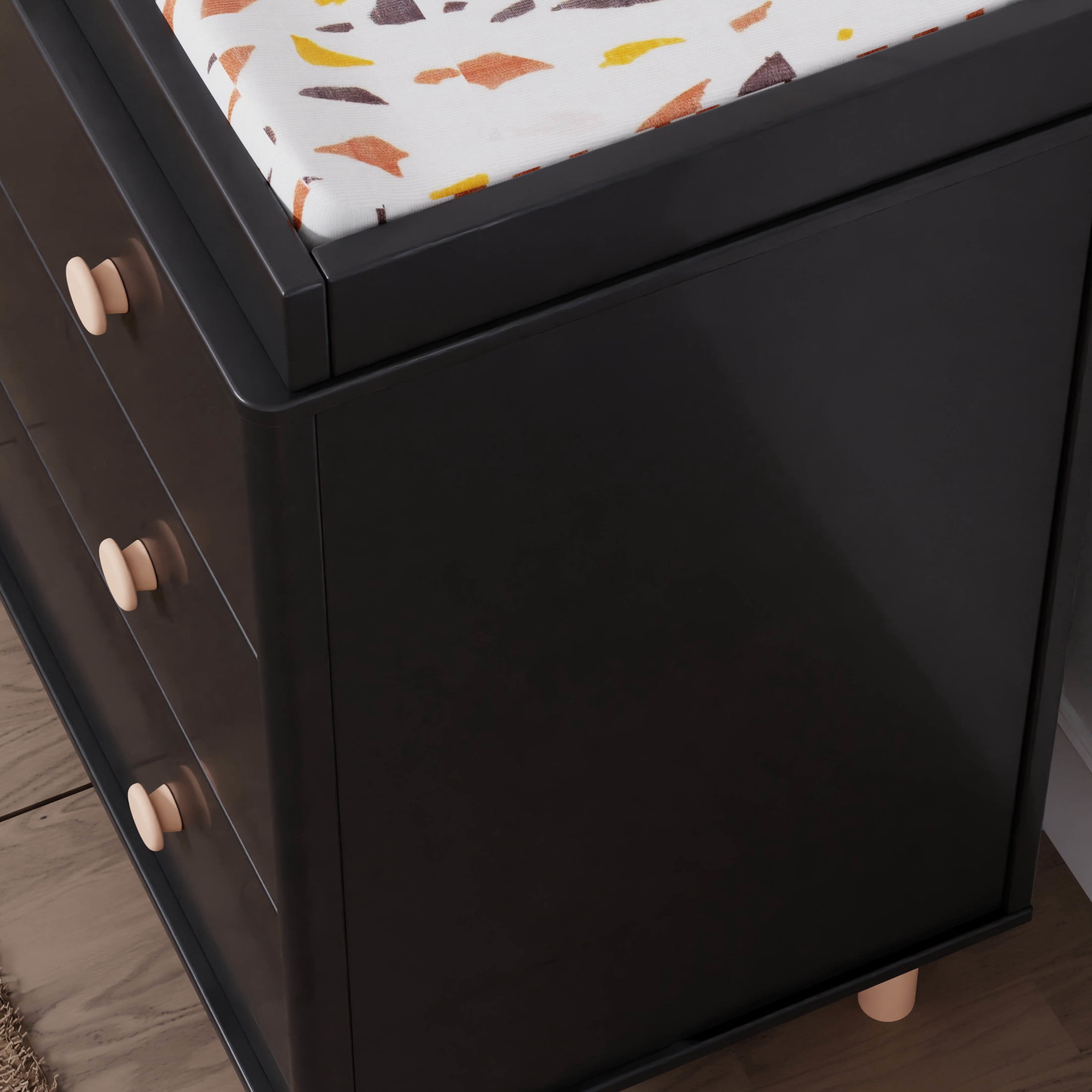Babyletto Lolly 3-Drawer Compact Changer Dresser with Removable Changing Tray (34")