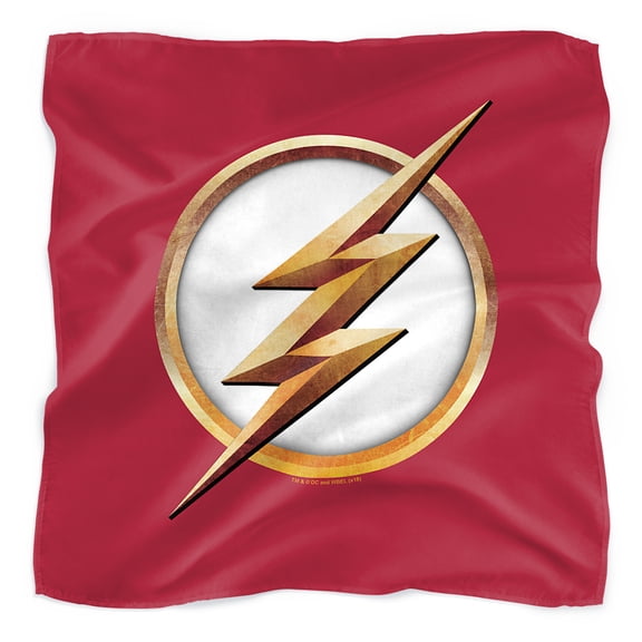 The Flash: TV Series Season 4 Logo Bandana (21 in x 21 in)