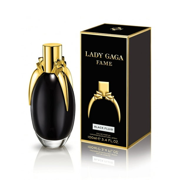 Lady Gaga Fame 100ml ユニセックス香水 Lady Gaga Fame Black Fluid by Lady Gaga Eau De Parfum for her