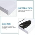 thumbnail image 5 of 100Pcs Disposable Car Floor Mat Paper Truck Vehicle Interior' Auto New R6, 5 of 7