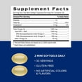 thumbnail image 6 of GNC Triple Strength Fish Oil Mini Omega 3 With 1000mg EPA & DHA, Supports Heart, Brain, Skin, Eye and Joint Health, 60 Mini Softgels, 6 of 8