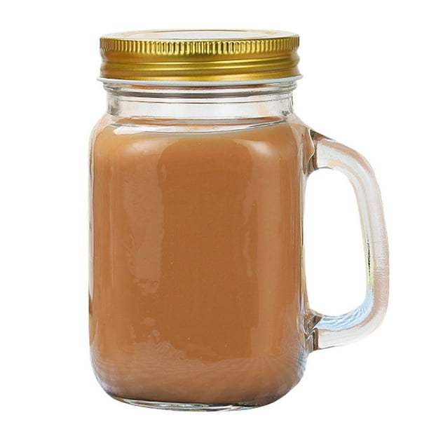 500ml to transparent glass with handle, beverage cup, ice water cup ...