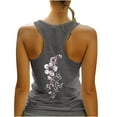 thumbnail image 4 of LiMoi Tank Top for Women Cotton T Shirts Floral Tops Tops, 4 of 6