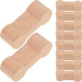 thumbnail image 4 of Connecteur de Rail de Train en Bois pour Train DIY Couleur Kaki 10 Pcs, 4 of 8