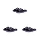 thumbnail image 5 of Qarigey Zapatillas de baño Hombres Mujeres Badslippers Toboganes huecos Zapatillas de playa Sandalias de suela blanda Interior Hogar Negro / Type1 NO1, 5 of 6