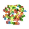 thumbnail image 3 of Dualoai 100 Pieces Golf Ball Markers Compact Golf Marker for Men Women, 3 of 9