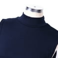 thumbnail image 6 of TiaoBug Womens Fake Collar Half Blouse Top Dickey Collar Neck Cover Turtleneck Warm Pullover Shirt Navy Blue One Size, 6 of 7