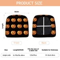 thumbnail image 3 of Halloween Realistic Pumpkins Seat Covers for Dining Room Chairs Set Of 6,Stretch Printed Washable Chair Seat Cover with Elastic Ties and Button,Removable Waterproof Couch Cushion Covers, 3 of 6