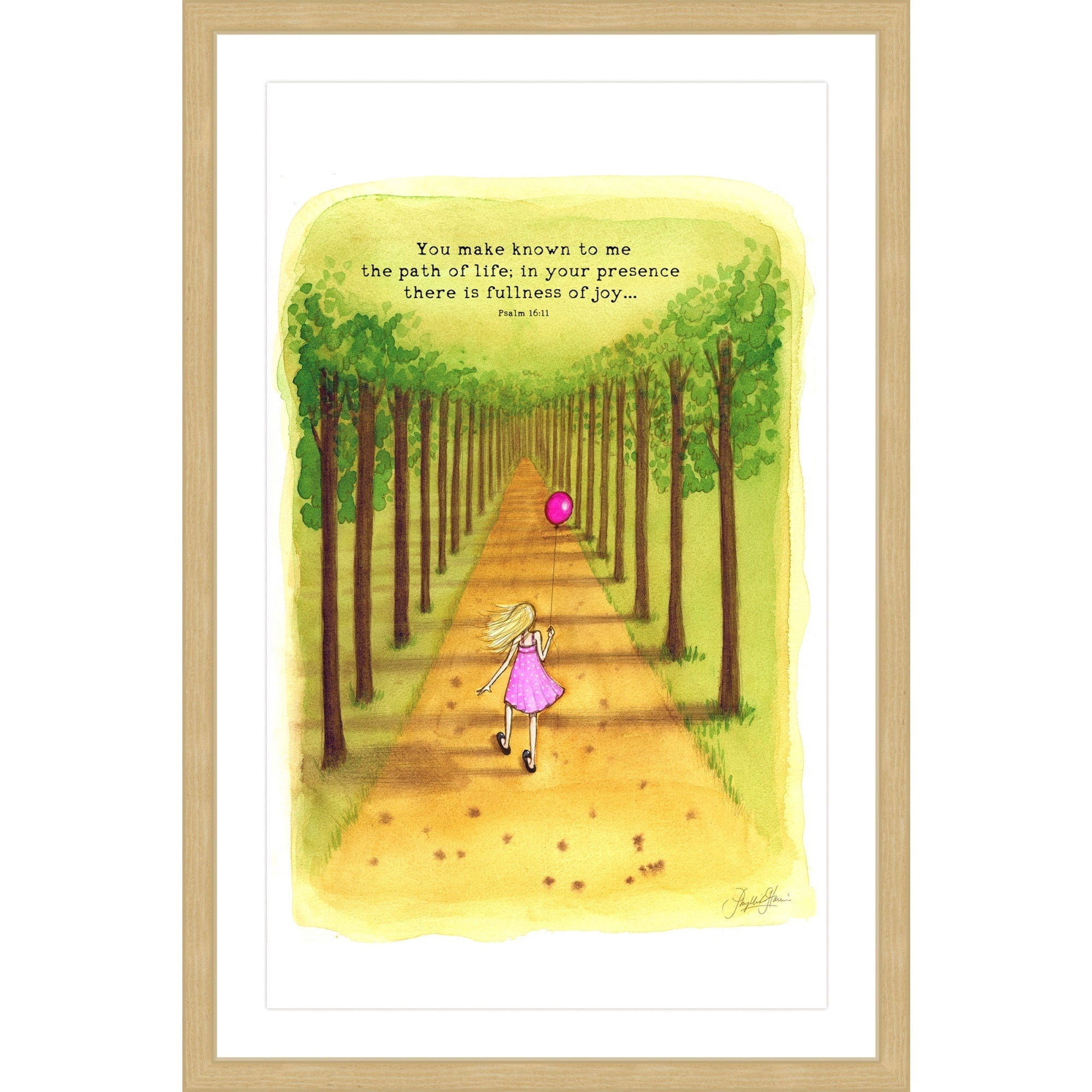 Marmont Hill "Path" by Phyllis Harris Framed Painting Print