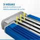 thumbnail image 5 of Rastrillo Gillette Prestobarba3 con 3 hojas para rasurar la barba al ras, 4 pzas, 5 of 5