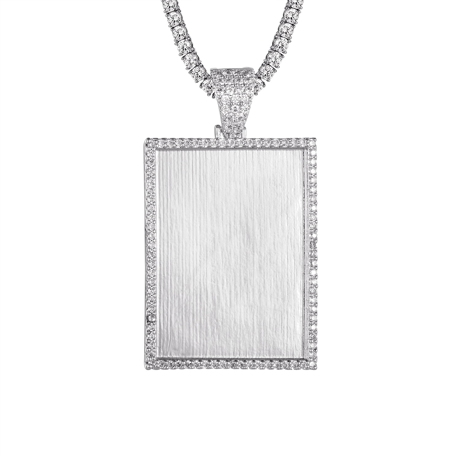 custom bling dog tags