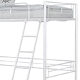 thumbnail image 3 of Furniture of America Amelia Kids White Twin Loft Bed, 3 of 5