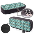 thumbnail image 4 of Lsque Turtles And Seahorses Printed Big Capacity PU Leather Pencil Case Large Pencil Pouch Stationery Pen Bag Pencil Holder for Teen, 4 of 6