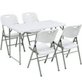 thumbnail image 3 of SUGIFT 4 Foot Folding Table White, 3 of 8