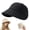Black, variant on KEVCHE Adjustable UPF Sunscreen Baseball Hat, Lightweight Breathable Wide Brim UV Protection Hat for Hiking Camping, Washed Cotton Daddy Cap for Men Women