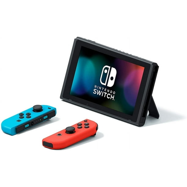 Nintendo Switch with Neon Blue and Neon Red Joy-Con - HAC-001(-01