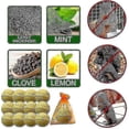 thumbnail image 3 of Squirrel Repellent Pack, Natural Chipmunk Deterrent for Bird Feeders, Garden, and Attic, Safe for Pets, 3 of 4