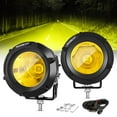thumbnail image 1 of Faros Antiniebla Auxbeam LED Redondos Amarillos de 3.5 Pulgadas y 50W para Offroad, 1 of 8
