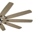 thumbnail image 2 of 84 Inch 10 Blade Ceiling Fan With Light Kit-Coal Finish-Seashore Grey Blade Color Minka Aire Fans F865l-Cl/Sg, 2 of 3