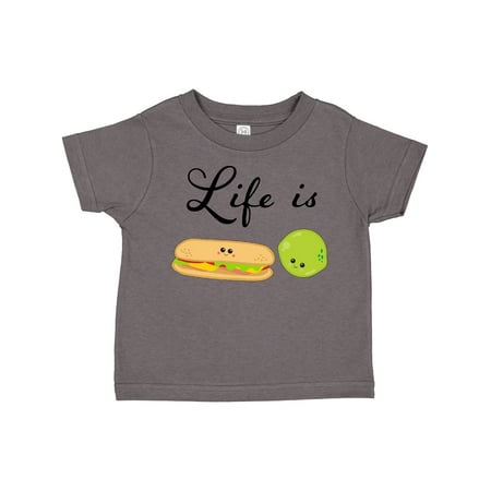 

Inktastic Life is Sublime- Cute Food Pun Gift Toddler Boy or Toddler Girl T-Shirt